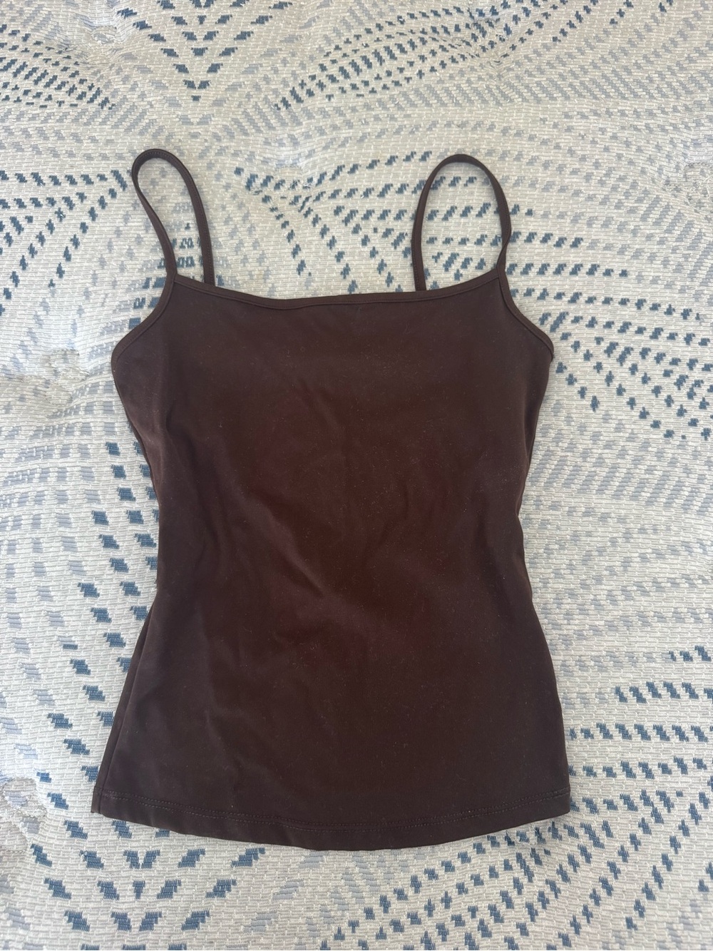 Garage Chocolate Brown Spaghetti Strap Camisole